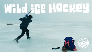 Wild Ice Hockey  Outdoor Hockey Club [upl. by Adriell]