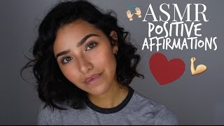 ASMR Whispered Positive Affirmations [upl. by Ahsauqal]