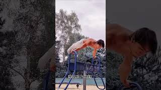 Calisthenics plank position 😱  insane power  youtubeshorts youtube shortvideo calisthenics [upl. by Atnoled]