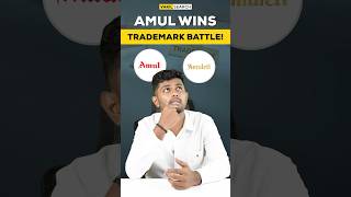 Amul’s Big Win in Trademark Fight ytshorts [upl. by Kerge]