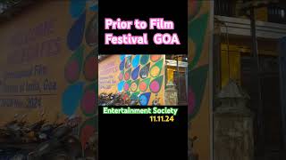 Preparation for 55th International Film Festival India enjoying entertaining panjimgoa [upl. by Esinrahc324]