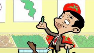 Food Shopping with Teddy  Funny Clip  Mr Bean Official Cartoon [upl. by Anircam]