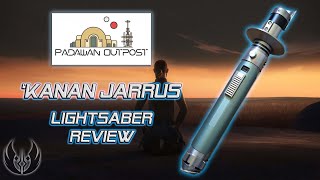 New Kanan Jarrus Lightsaber from Padawan Outpost Comparison amp Review [upl. by Nolyaw]