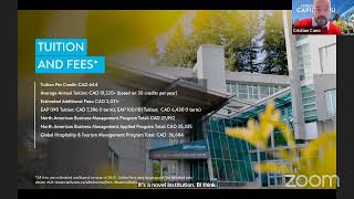 Study in Canada with Capilano University II Presentation by Cristian Cano [upl. by Lyj]