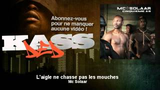 Mc Solaar  Laigle ne chasse pas les mouches  Kassded [upl. by Norad]