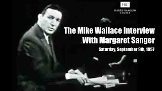 The Mike Wallace Interview Margaret Sanger [upl. by Aluk]