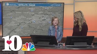 Meet our Mini Meteorologist Caroline McDaniel [upl. by Cordle516]