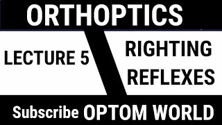 Orthoptics Lecture No 5 Righting Reflex [upl. by Jacobine]