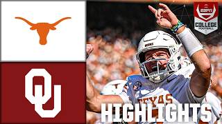 Red River Rivalry Texas Longhorns vs Oklahoma Sooners  Full Game Highlights  ESPN CFB [upl. by Spieler]