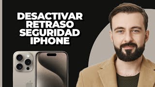 Cómo desactivar el retraso de seguridad en iPhone actualización 2024 [upl. by Zeni]