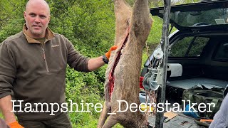 Roe Deer prep  from Stalk to fork with The HampshireDeerstalker ​⁠ [upl. by Nojel]