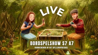 Voorbereiden op Het Spellenspektakel  Bordspelshow S7 A7 [upl. by Lynda]