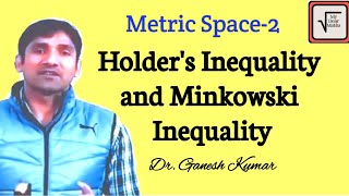 Metric Space Part 2  Holder Inequality and Minkowski Inequality in Hindi [upl. by Hterag]