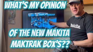 BIG MAKITA NEWS FROM ACROSS THE POND The new makita maktrak box’s Do I recon they will be any good [upl. by Einwahr]