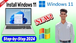 Windows 11 Installation Step by Step 2024  How to Install Windows 11  Install Windows 11 from USB [upl. by Essirahc]