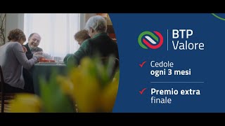 Dal 26 febbraio al 1 marzo torna il BTP Valore cedole trimestrali ed extra premio finale [upl. by Septima]