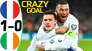 France vs Ireland 10  Pavard Goal and Highlights 27032023 HD [upl. by Aerdnaeel703]