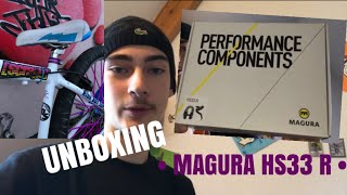 CUSTOM BIKE 1  FREIN MAGURA HS33 R  UNBOXING [upl. by Imojean]