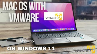 RUNING macOS MONTEREY with VMware the simplest way to run macOS on Windows 11 [upl. by Robinetta886]