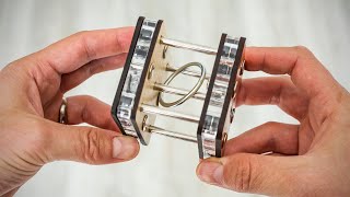 The Trapped Ring Puzzle  Locked by an Invisible Mechanism [upl. by Heidi]