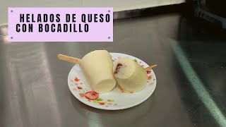 Cómo preparar helados de queso con bocadillo [upl. by Norted]