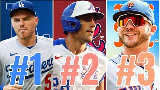 Ranking The Best First Baseman From Every Team [upl. by Daveda]