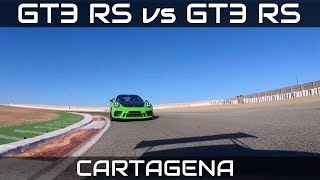 GT3 RS vs GT3 RS tracking camera [upl. by Nitsur]