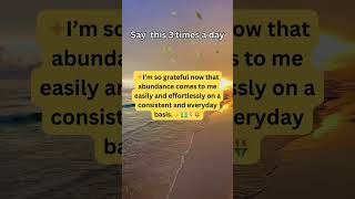 quotPowerful Money Affirmations for Abundance 💰✨  Attract Wealth with Positive Energyquot [upl. by Maribelle]