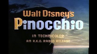 Pinocchio  1940 Theatrical Trailer [upl. by Sachs]