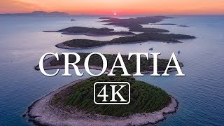 Croatia by Drone 4K [upl. by Aihsrop]