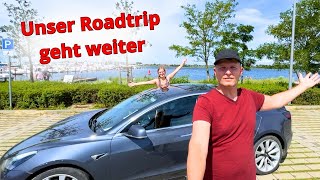 Campen mit dem Auto an der Ostsee  Heiligenhafen Großenbrode amp Fehmarn Tesla Camping Teil 4 [upl. by Annaeg257]