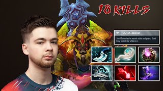 MALR1NE SHOWS WHY SANDKING MID IS OP  RAMPAGE  Dota 2 Gameplay [upl. by Nylodam]