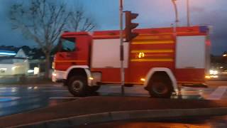 TANKLÖSCHFAHRZEUG TLF 2450 Feuerwehr Wetzlar auf Einsatzfahrt mit Sonderrechten [upl. by Cardie34]