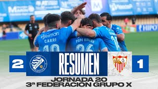 Resumen J20 Xerez Deportivo FC 21 Sevilla FC C 202324 [upl. by Eiten412]