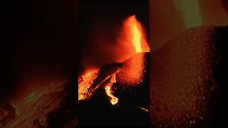 La Palma Volcano BLOWS OUT The side of Cone [upl. by Harima]