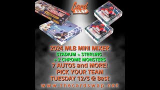 2024 MLB MINI MIXER BREAK  123 [upl. by Siahc]