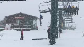 Boy dangles from Sundance Resort ski lift [upl. by Premer]