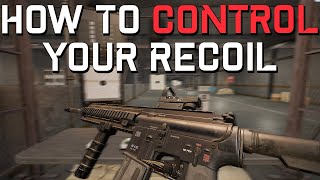 GUIDE HOW TO CONTROL YOUR RECOIL in PUBG [upl. by Otilesoj]