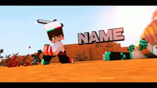 Minecraft Intro Template C4DAE [upl. by Defant]