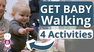 Teach Your Baby to Walk Easy Tips for Baby’s First Steps 👣🚀 ★ 912 Months [upl. by Airakaz]