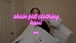 SHEIN 2024 fall clothing haul [upl. by Iznyl]