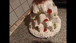 تيراميسو بدون بيض بالباندورو بشكل جديد😍😍 ومذاق هائل😋Tiramisù al pandoro [upl. by Pollard]