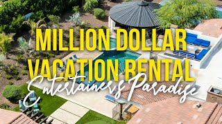 Luxury Mansion Rental  Entertainers Paradise in Scottsdale AZ [upl. by Eelarac]