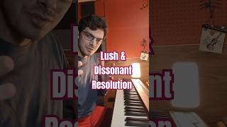 resolving a simple whole step with lush amp dissonant harmony piano composer musictheory chords [upl. by Akcimahs719]