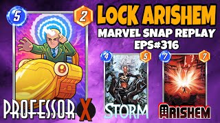 Marvel Snap Replay Episode 316  Arishem Lockdown Deck [upl. by Juli163]