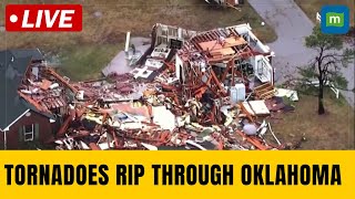 LIVE Tornadoes wreak havoc throughout Oklahoma  N18G [upl. by Ashlee]