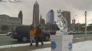 Annual North Coast Harbor Ice Fest rescheduled for Thursday January 20 [upl. by Aleron613]