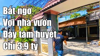 Nhà vườn 39 tỷ nhưng rất tuyệt vời và thật sự tâm huyết [upl. by Outhe]