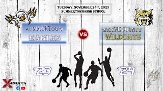 Summertown High School vs Wayne County High School  Mens Basketball  11282023 [upl. by Yesoj]