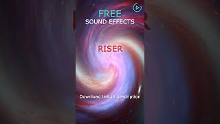 Riser  Free Sound Effect [upl. by Akoyin]